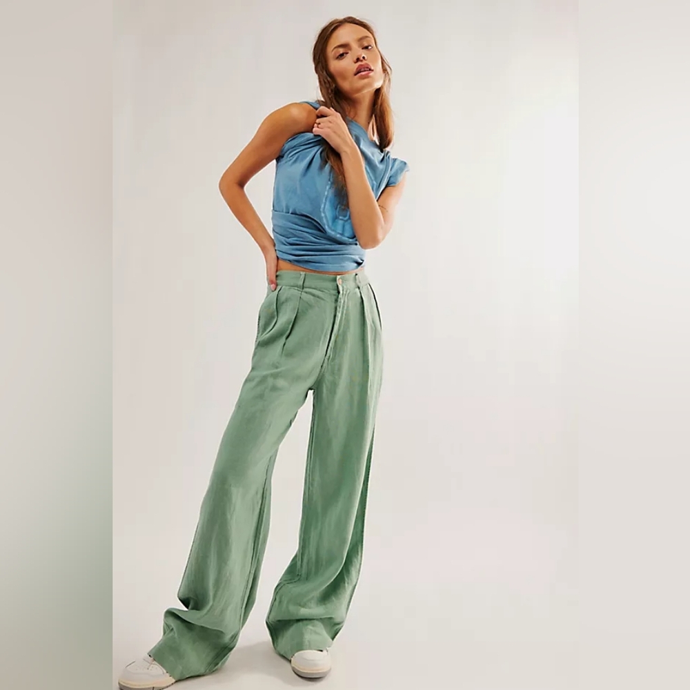Free People Wide Leg Pant size 10 New w/tags